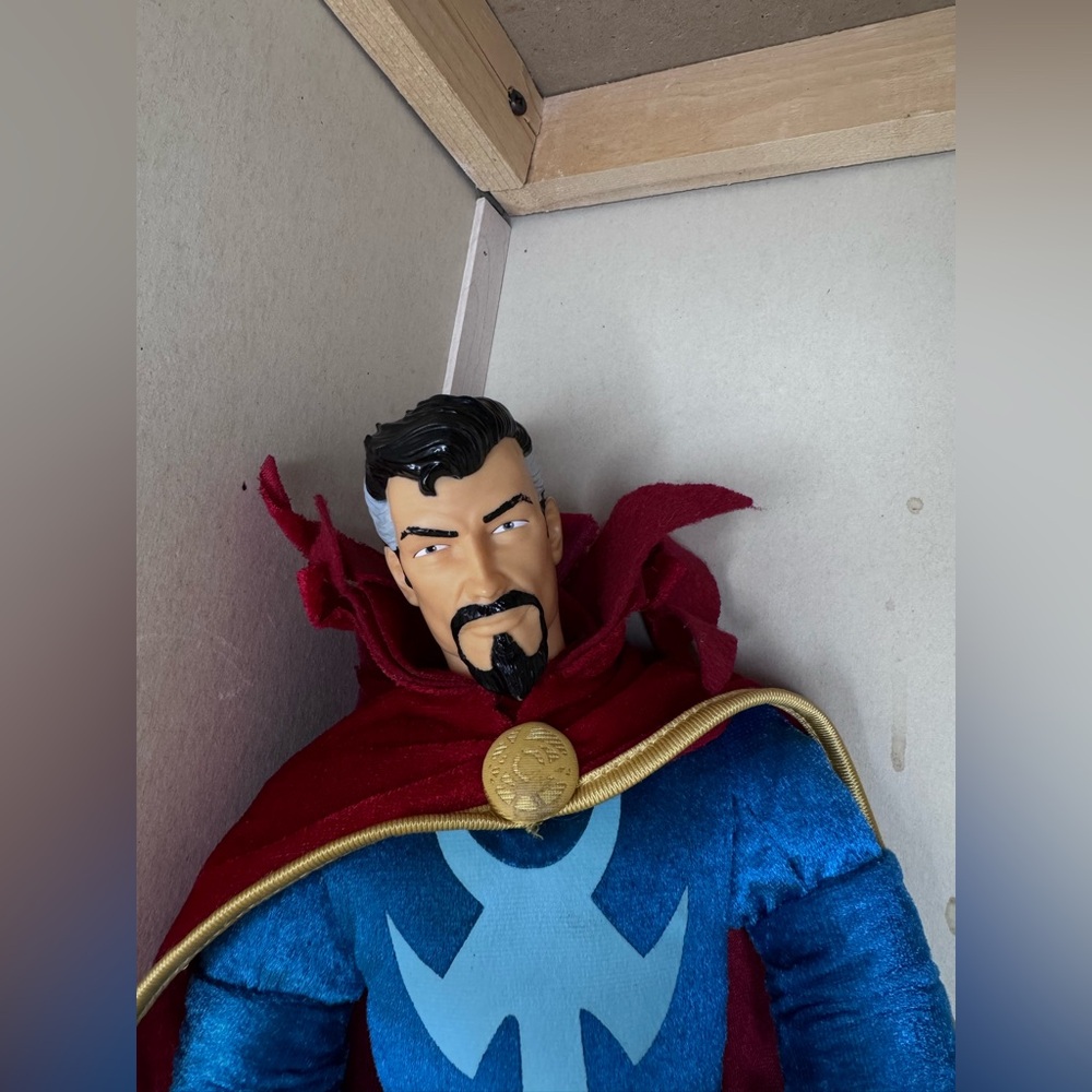 Marvel Superhero Costume - Blue, Gold, and Red